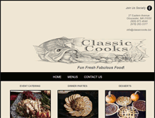 Tablet Screenshot of classiccooks.biz